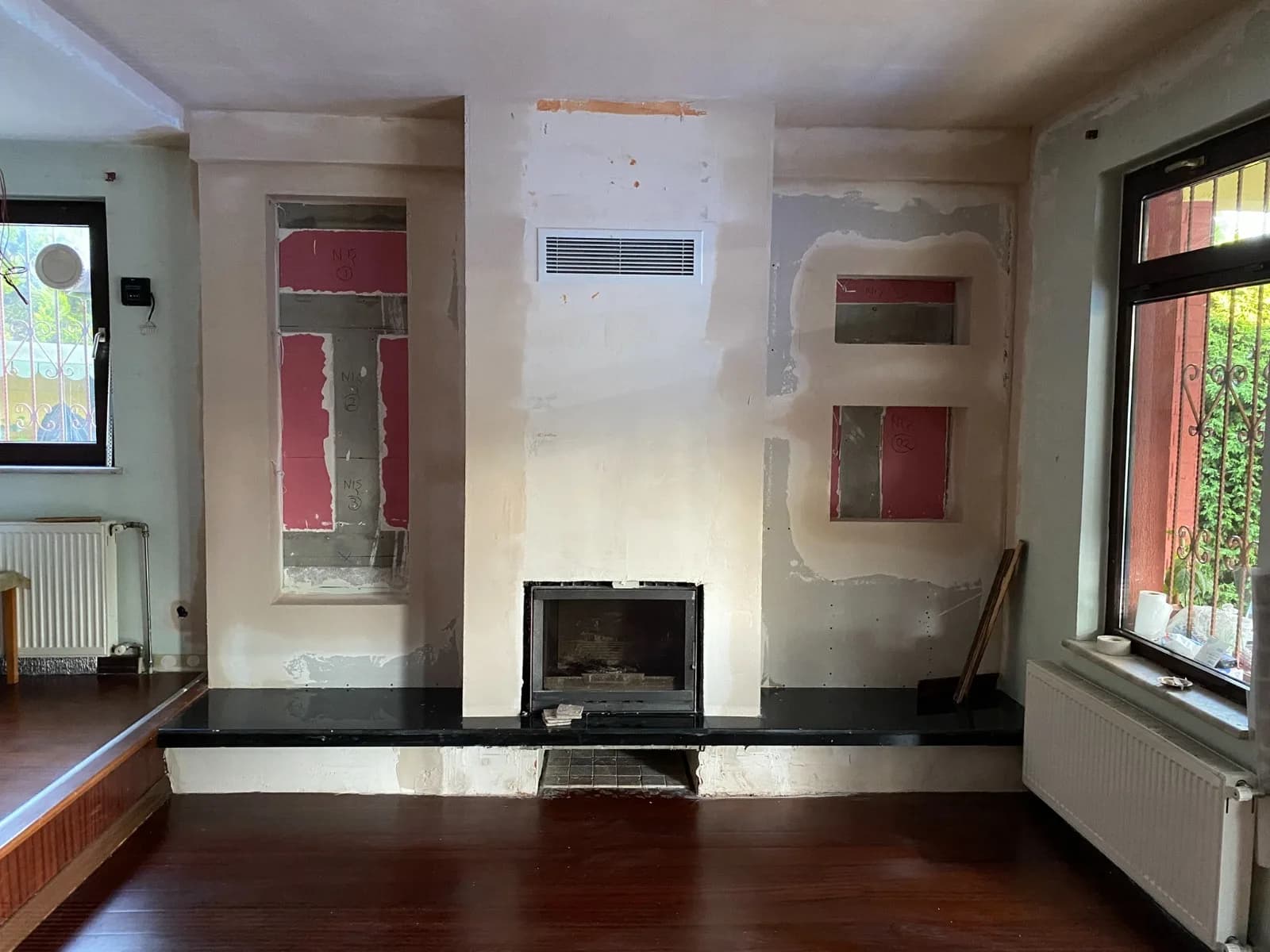 Salon zemini — önce